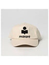 Tyron Logo Ball Cap Ecru - ISABEL MARANT - BALAAN 2