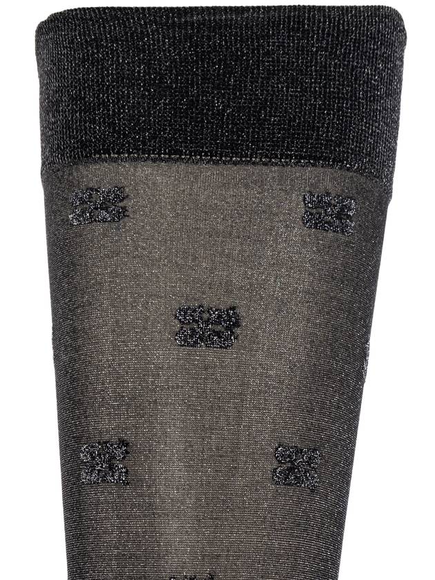 Ganni Shimmering Socks, Women's, Black - GANNI - BALAAN 2