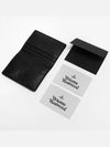 ORB Plaque Card Wallet Black - VIVIENNE WESTWOOD - BALAAN 7