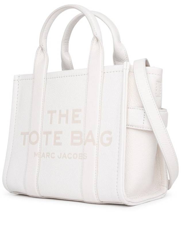 Small Leather Tote Bag White - MARC JACOBS - BALAAN 3