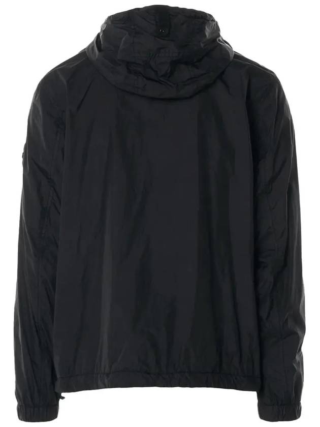 Garment Dyed Crinkle Reps R-Nylon Jacket Black - STONE ISLAND - BALAAN 3