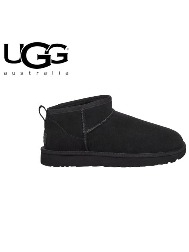 Women's Classic Ultra Mini Winter Boots Black - UGG - BALAAN.