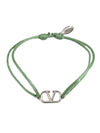 V Logo Bracelet Ice Mint - VALENTINO - BALAAN 1