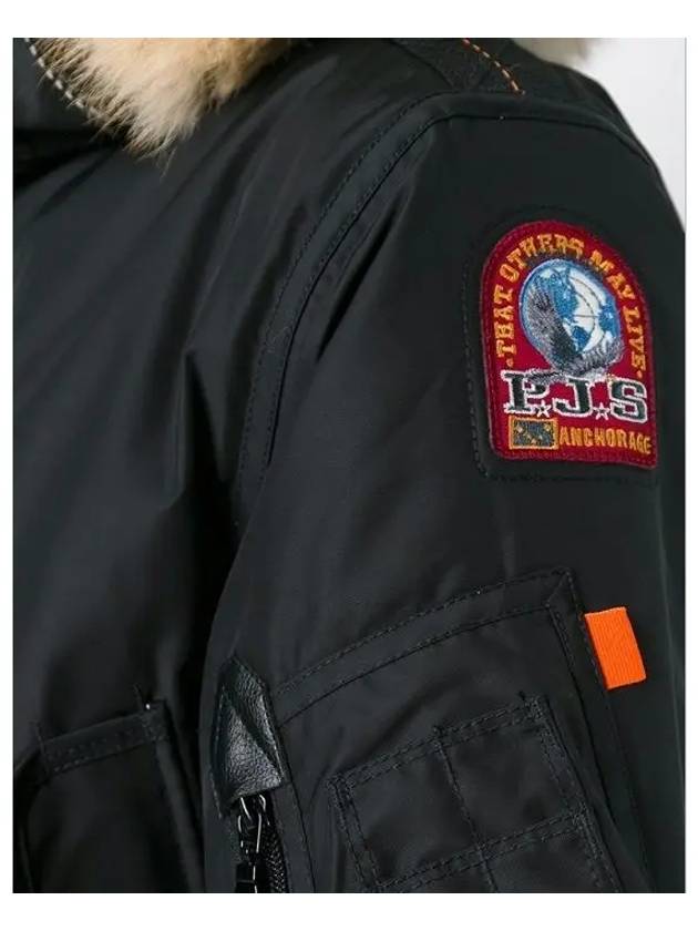 Men's Kodiak KODIAK Fur Padding Parka Black - PARAJUMPERS - BALAAN 5