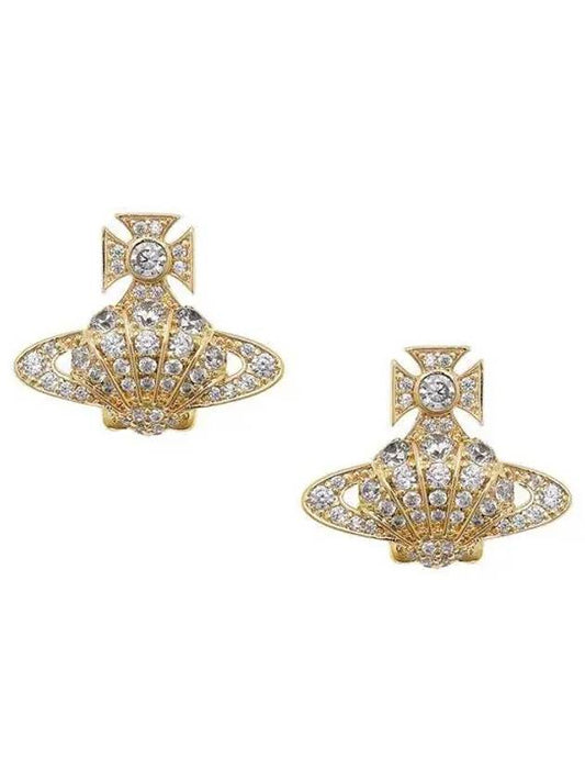 Natalina Earrings Gold - VIVIENNE WESTWOOD - BALAAN 2