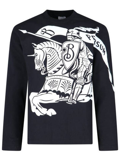 EKD Long Sleeve T-Shirt Black - BURBERRY - BALAAN 2