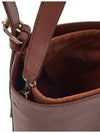 Virginie Leather Small Shoulder Bag Brown - A.P.C. - BALAAN 8