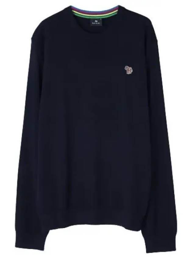 zebra wappen crew neck knit men - PAUL SMITH - BALAAN 1