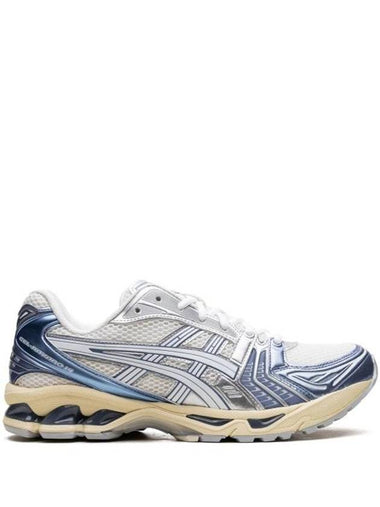 Gel Kayano 14 Low Top Sneakers Cream Denim Blue - ASICS - BALAAN 1