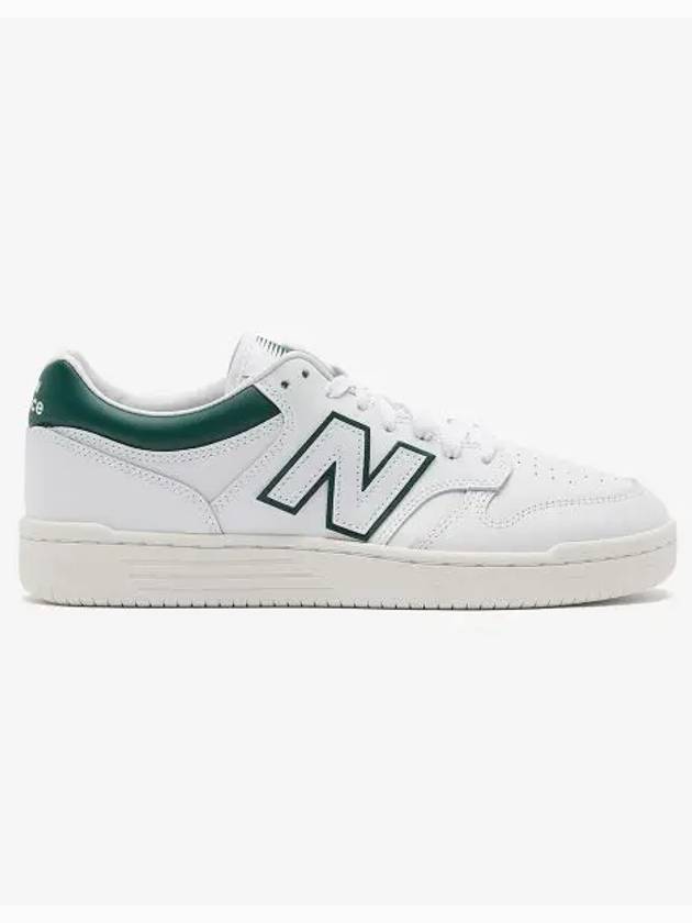 480 Low Top Sneakers Green White - NEW BALANCE - BALAAN 2