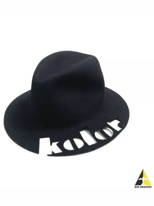 22WCM A03503 C Accessory Logo Fedora - KOLOR - BALAAN 1