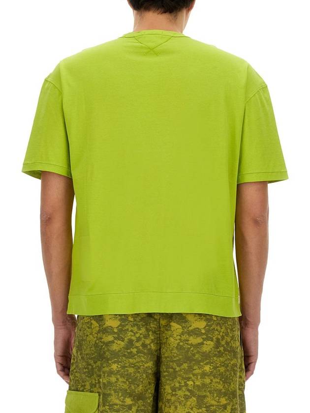 Short Sleeve T-Shirt 24CTCUH02208A06021 697 Green - TEN C - BALAAN 4