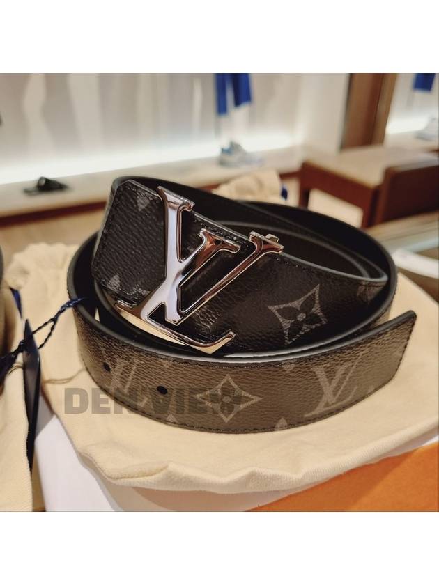 LV Initiales 35MM Reversible Belt Grey - LOUIS VUITTON - BALAAN 3