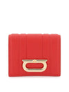 New Gancini Leather Half Wallet Red - SALVATORE FERRAGAMO - BALAAN 1