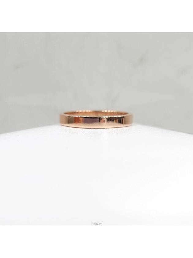 Lux You Diamond Liang Evidence Wedding Band Ring 18K Rose Gold No 55 - CHAUMET - BALAAN 3