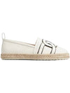 Women's Leather Kate Slip-On White - TOD'S - BALAAN 1