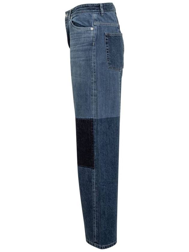 Denim Straight Pants J40KA0198 J45237484 - JIL SANDER - BALAAN 4