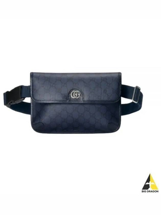 Ophidia GG Small Belt Bag Blue - GUCCI - BALAAN 2