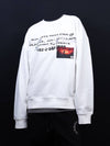 BBD Hidden Freedom Sweatshirt White - BLACKBLOND - BALAAN 2