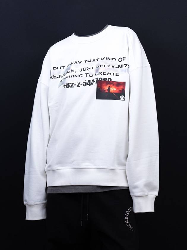 Hidden Freedom Sweatshirt White - BLACKBLOND - BALAAN 2