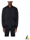 Reps R NY Bomber Jacket Black - STONE ISLAND - BALAAN 2