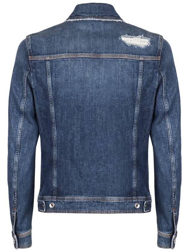 Dolce & Gabbana Destroyed Denim Jacket - DOLCE&GABBANA - BALAAN 2