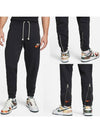 French Terry Sneakers Track Pants Black - NIKE - BALAAN 2