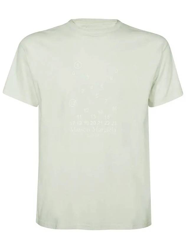 Women's Numeric Logo Short Sleeve T-Shirt Offwhite - MAISON MARGIELA - BALAAN 3