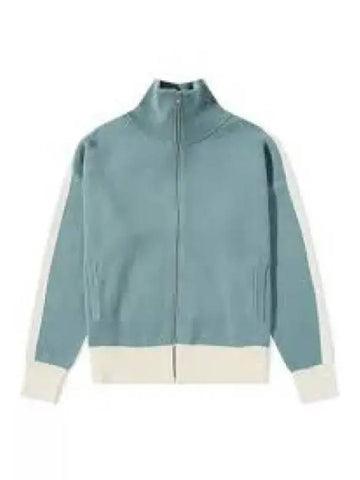 Knit rib track jacket sage RHPS23JA03822184 1244307 - RHUDE - BALAAN 1