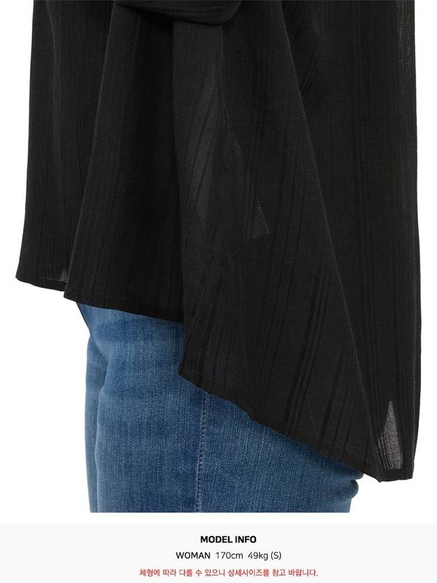 Women's Nipoa Blouse Black - VANESSA BRUNO - BALAAN 8