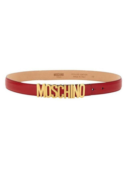 Regular Belt 80338008 0116 RED - MOSCHINO - BALAAN 2