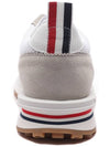 Thom Women Browne Nylon Tech Runner Low Top Sneakers Grey White - THOM BROWNE - BALAAN 5