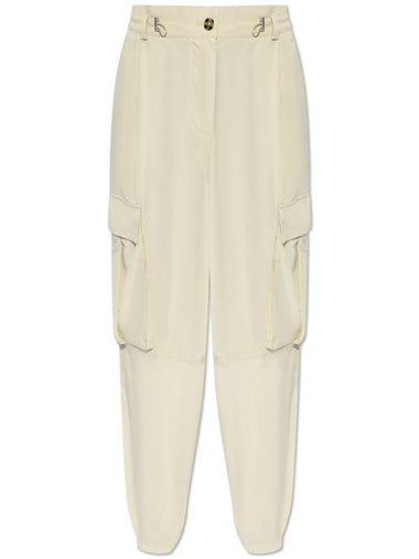 HERSKIND ‘Edwin’ Cargo Trousers, Women's, Cream - BIRGITTE HERSKIND - BALAAN 1