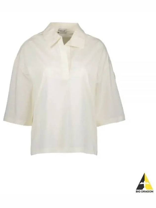 8A00008 89AJU 034 Logo Patch Polo Shirt - MONCLER - BALAAN 1