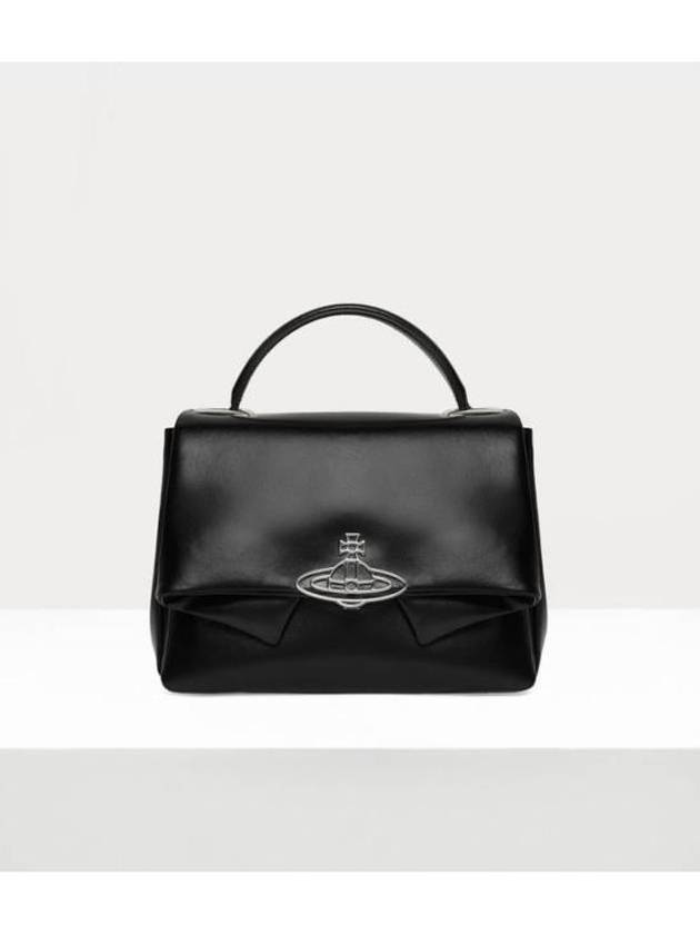 Sibyl ORB Logo Tote Bag Black - VIVIENNE WESTWOOD - BALAAN 2