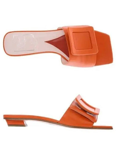 Curve Buckle Square Sandals 271553 - ROGER VIVIER - BALAAN 1