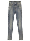 Essential Denim Washed Jeans Blue - REPRESENT - BALAAN.