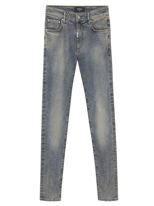 Essential Denim Washed Jeans Blue - REPRESENT - BALAAN.