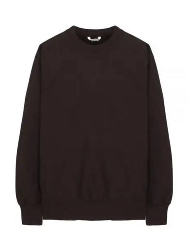 HIGH COUNT HEAVY SWEAT PO A22AP05HU DARK BROWN sweatshirt - AURALEE - BALAAN 1