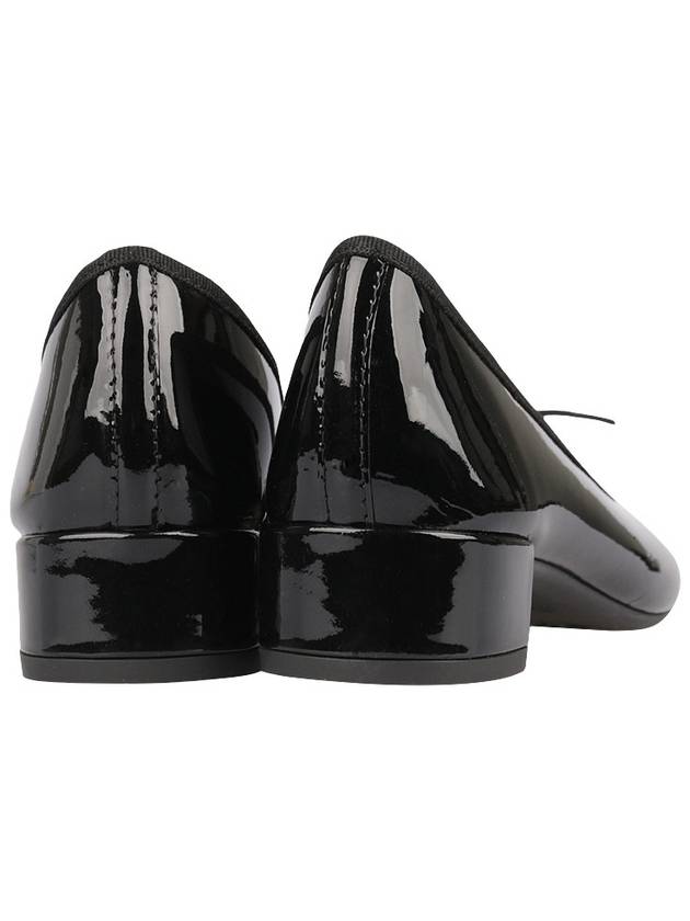 Women's Camille Patent Calfskin Pumps Black - REPETTO - BALAAN 6