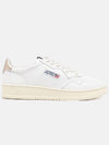 Medalist Low Top Sneakers Beige White - AUTRY - BALAAN 4