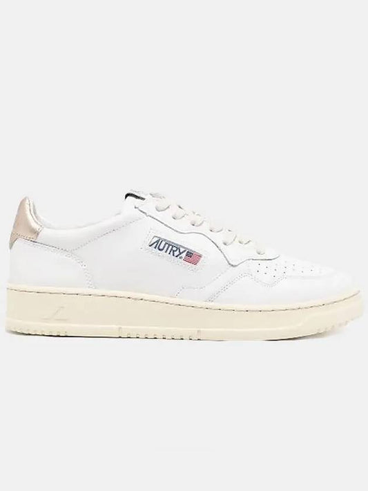 Medalist Low Top Sneakers Beige White - AUTRY - BALAAN 2