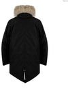 MA07 TANK 541 Tank Fur Black Long Jumper - PARAJUMPERS - BALAAN 3