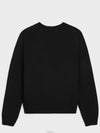 Triomphe crew neck wool cashmere knit top black - CELINE - BALAAN 4