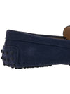 Gommino Suede Driving Shoes Blue - TOD'S - BALAAN 11