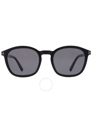 Tom Ford Jayson Polarized Smoke Oval Men's Sunglasses FT1020-N 01D 52 - TOM FORD - BALAAN 1