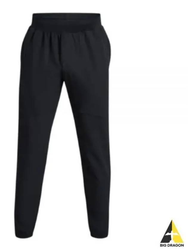 Men's UA Stretch Woven Cold Weather Joggers Track Pants Black - UNDER ARMOUR - BALAAN 2