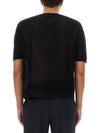 Julian Cotton Knit Top Black - VIVIENNE WESTWOOD - BALAAN 4