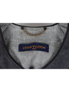 LV Baseball Short Sleeve Denim M - LOUIS VUITTON - BALAAN 9