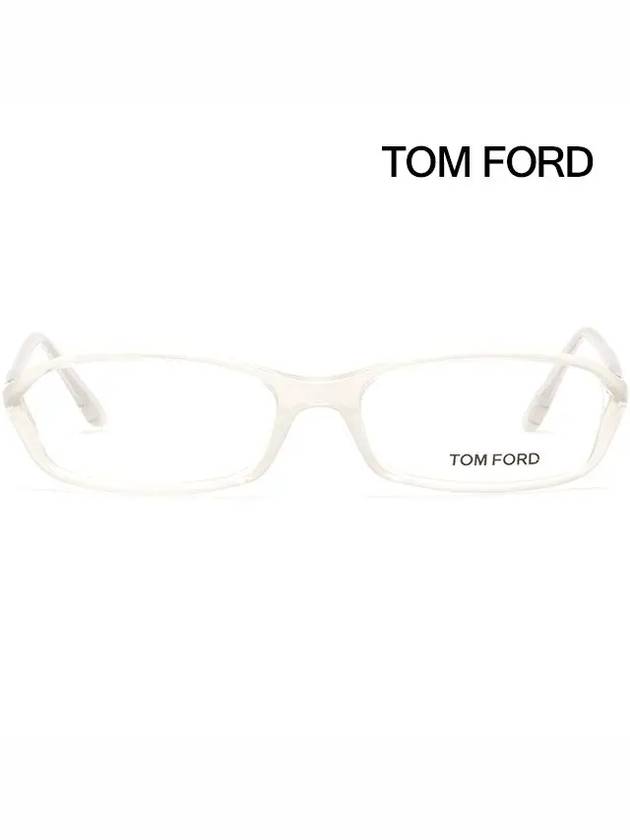 Eyewear Horn-Rim Acetate Eyeglasses White - TOM FORD - BALAAN 4